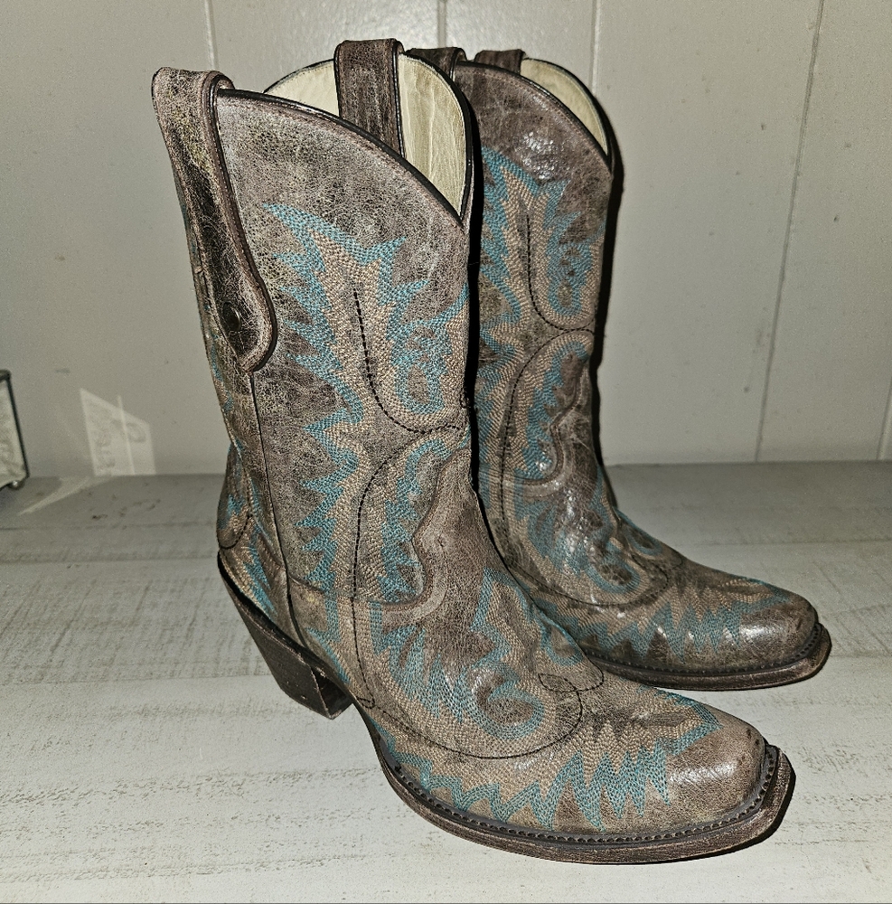 Corral Women’s Leather Boots – Size 9M - Picture 3 of 9
